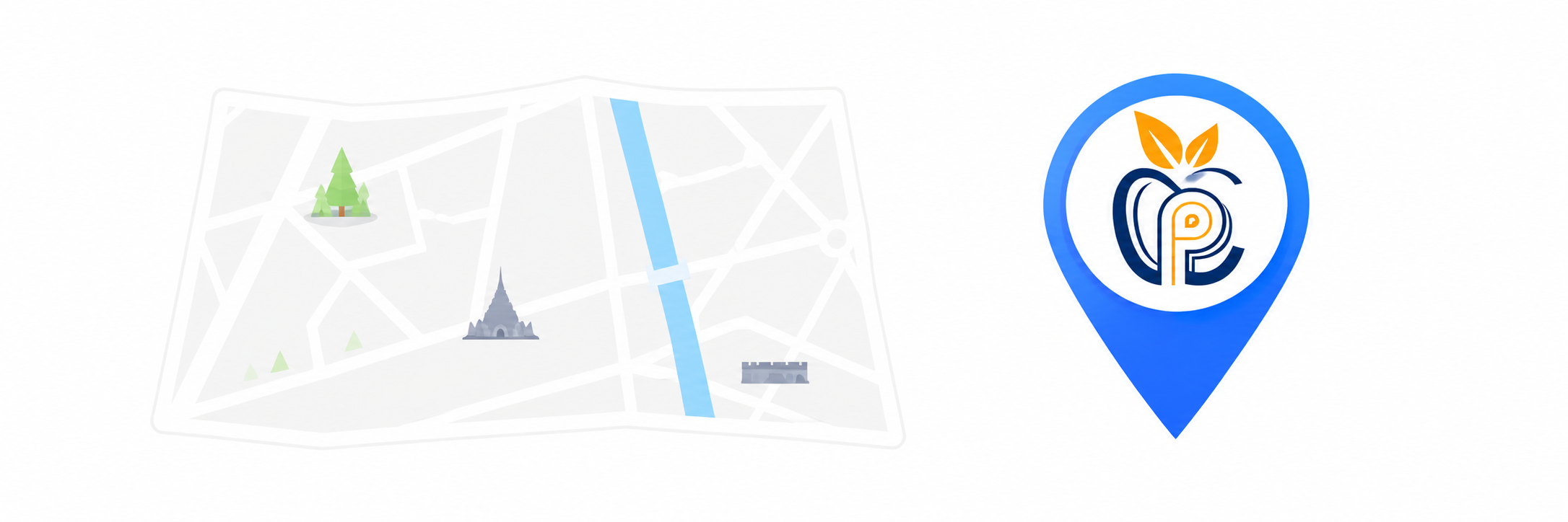 Map to P Store Chiang Mai