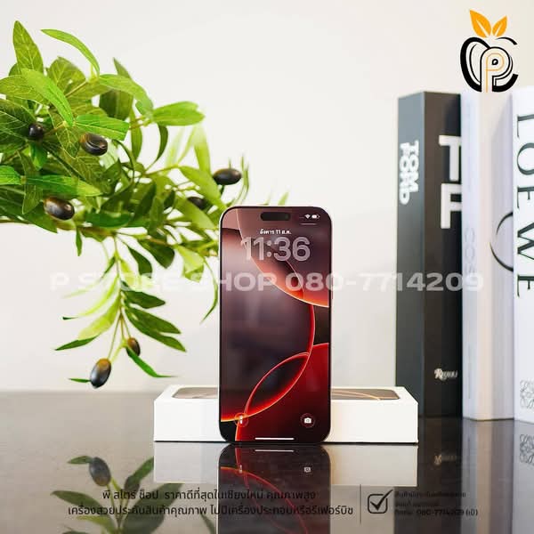 iPhone 16 Pro Max 256GB - สี Desert Titanium มือ2 P Store Chiang Mai